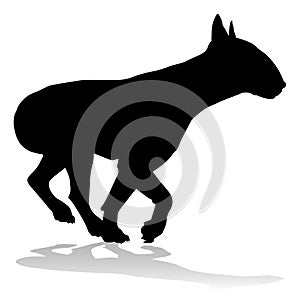 Dog Silhouette Pet Animal