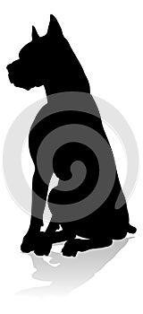 Dog Silhouette Pet Animal