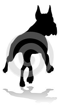 Dog Silhouette Pet Animal