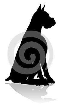 Dog Silhouette Pet Animal