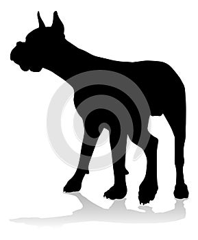 Dog Silhouette Pet Animal