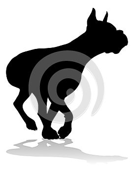 Dog Silhouette Pet Animal