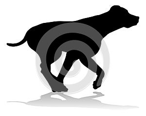 Dog Silhouette Pet Animal