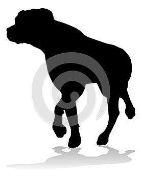 Dog Silhouette Pet Animal