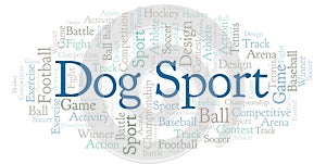 Dog Sport word cloud.