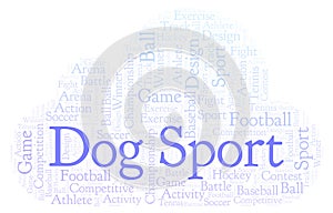 Dog Sport word cloud.