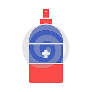 Dog spray Isolated Vector icon which can easily modify or edit photo