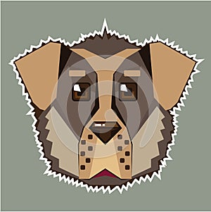 Dog Vector icon