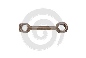 Dogbone wrench on white