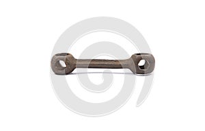 Dogbone wrench on white