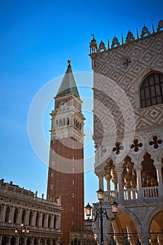 Doge`s Palace Palazzo Ducale Piazza San Marco Venice Italy