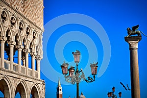 Doge`s Palace Palazzo Ducale Piazza San Marco Venice Italy