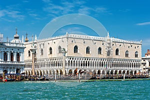 Doge`s Palace, or Palazzo Ducale, in Venice