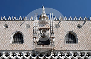 Doge`s Palace on Piazza San Marco, Venice, Italy