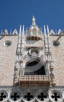 Doge`s Palace on Piazza San Marco, Venice, Italy