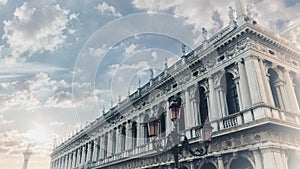 Doge`s Palace at San Marco square, Venice, Italy