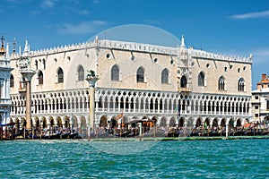 Doge`s Palace in Venice, Italy