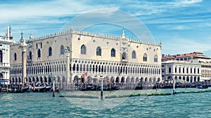 Doge`s Palace in Venice, Italy