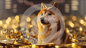 Dogecoin Crypto Bitcoin Altcoin Cute Dog Doge Shiba Inu Currency