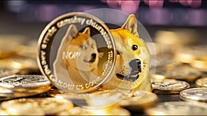 Dogecoin Crypto Bitcoin Altcoin Cute Dog Doge Shiba Inu Currency