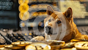 Dogecoin Cryptocurrency Regal Markets Stocks Trading Margin photo