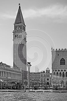 Doges Palace and Campanile in Venice