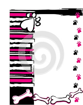 Doggie Border Background