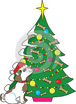 Doggie Christmas Tree