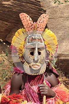 Dogon mask photo