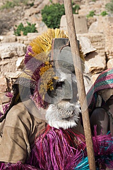 Dogon mask, Mali, Africa.