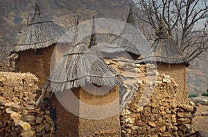 Dogon village, Dogon land, Tireli, Mali, Africa