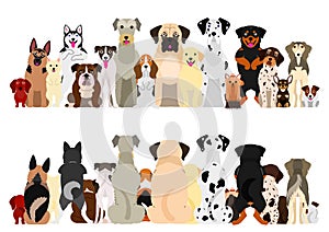 Dogs big group set