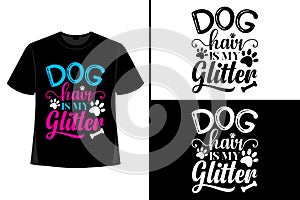Dogs nd Dog friendly poster, Hand drawn typography poster, T-shirt print design, Inspirational vector typography.