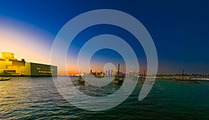 Doha Bay seafront