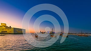 Doha Bay seafront