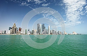 Doha city skyline