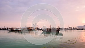 Doha morning view, Qatar