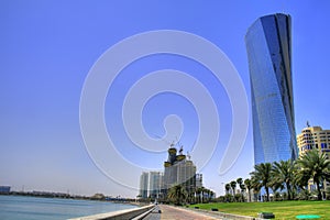 Doha (Qatar / Katar) - Fantastic skyline photo