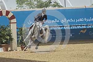 Action from the CHI Al Shaqab 2013