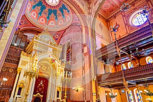 Dohany Street Synagogue in Budapest, Hungary