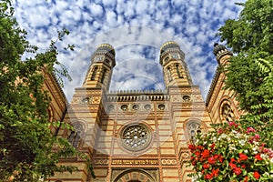 Dohany street synagogue, the great synagogue or tabakgasse synagogue, Budapest, Hungary