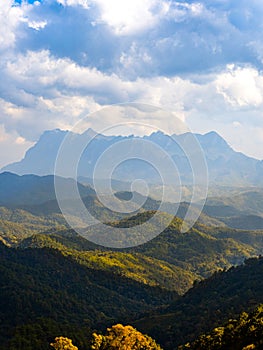 Doi Luang Chiang Dao mountain in Chiang Mai