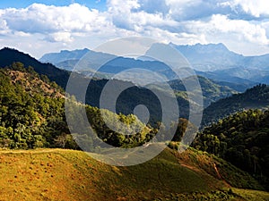 Doi Luang Chiang Dao mountain hills in Chiang Mai