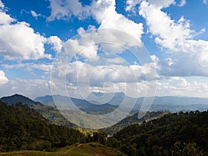 Doi Luang Chiang Dao mountain hills in Chiang Mai