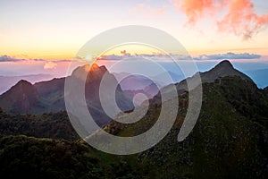 Doi Luang Chiang Dao Province Chiang Mai Thailand landscape