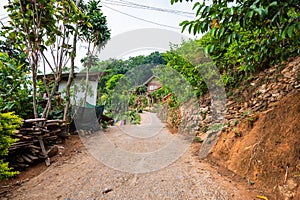 Doi Pui Mong hill tribe village at Doi Suthep Pui national park