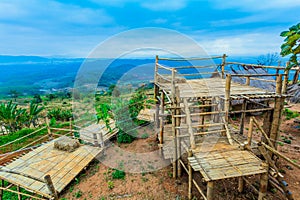 Doi Sango viewpoint is on the high and large mountain not far from the golden tri angle viewpoint.