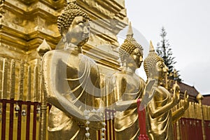 Doi Suthep, temple in Chiang Mai, Thailand photo