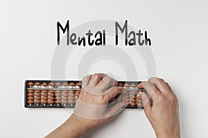Doing mental math or mental arifmethic