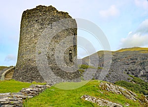 Dolbadarn castle ruins near llanberis snowdonia north wales photo